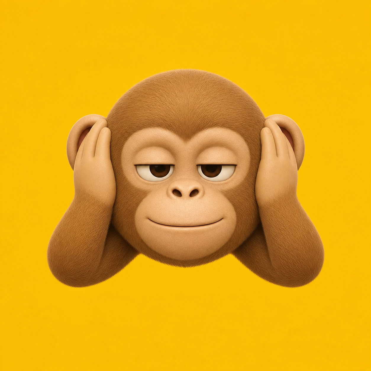 Hear no FUD monkey